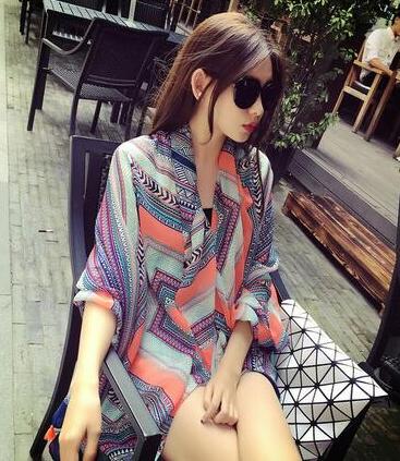 紅色流蘇文藝民族風防曬棉麻圍巾海邊絲巾