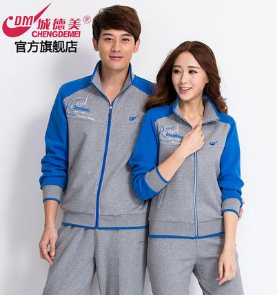 城德美情侶運動套裝男女士運動套裝休閑衛衣